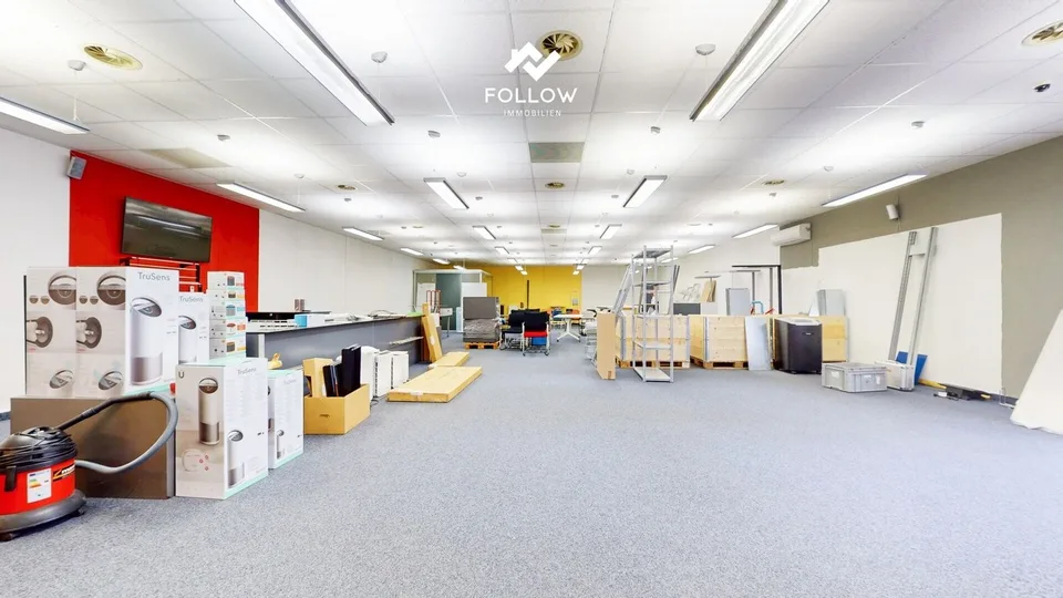 Vielseitig nutzbare Gewerbefläche im Zentrum von Lengnau - mit flexiblem Raumkonzept