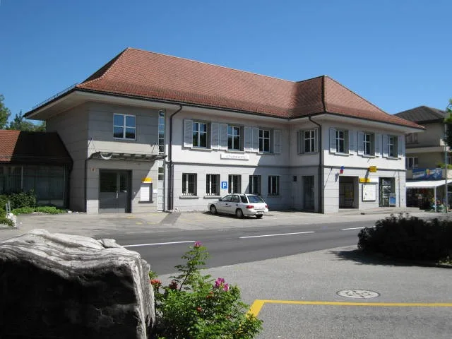 Schaukasten beim Postgebäude in Hasle-Rüegsau zu vermieten