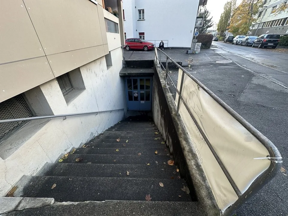 Motorradplatz in Bümpliz