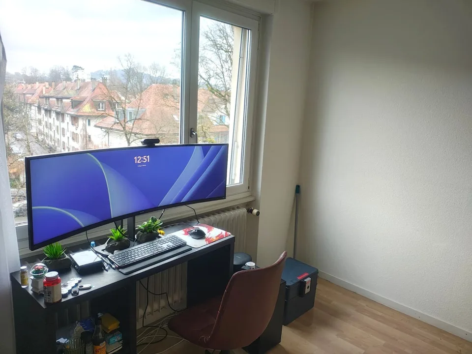Möbliertes Zimmer in 3-Zimmerwohnung, Bern Muri - ab sofort