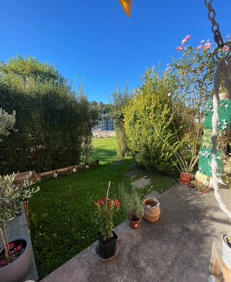 Befristet: Wohlfühloase mit Terrasse & eigenem Waschturm