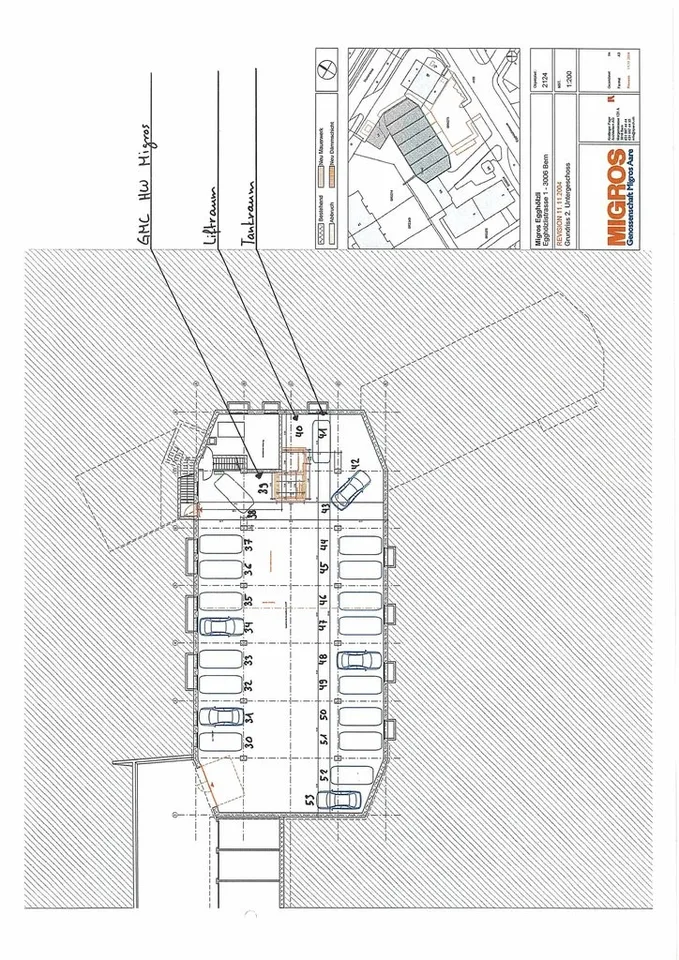 Kleiner Einstellhallenplatz zu vermieten