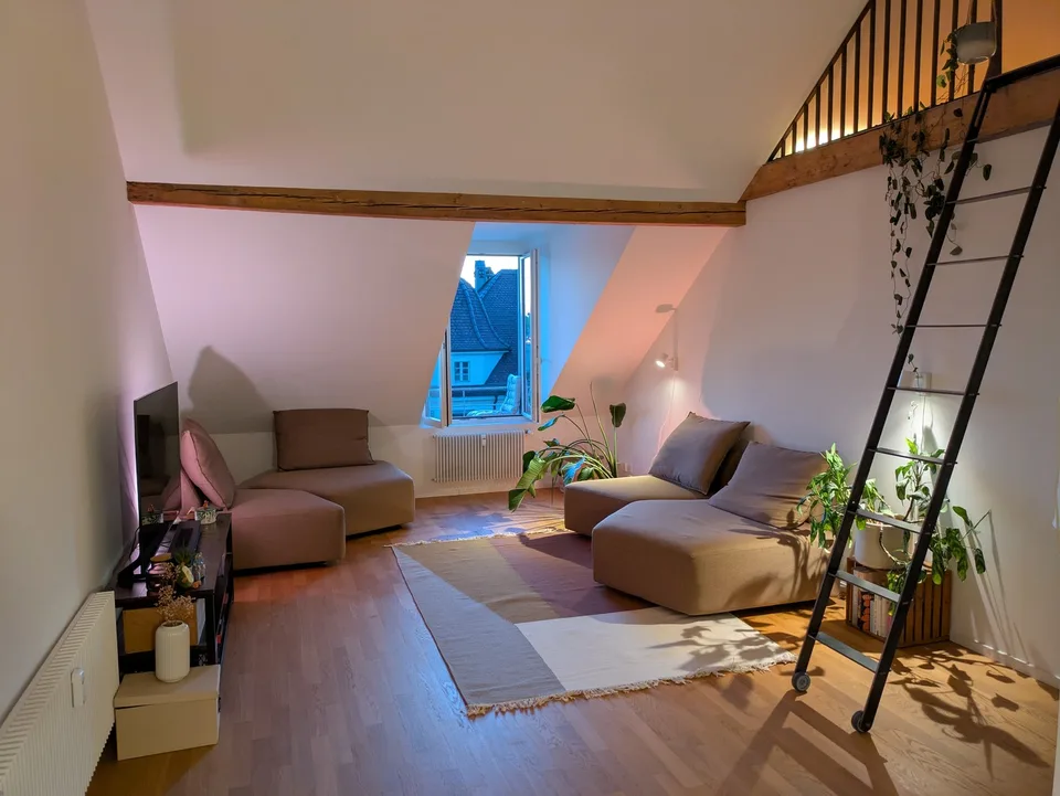 Möbilierte 2.5-Zimmer Wohnung mit Gallerie in der Länggass (Nähe Inselspital)