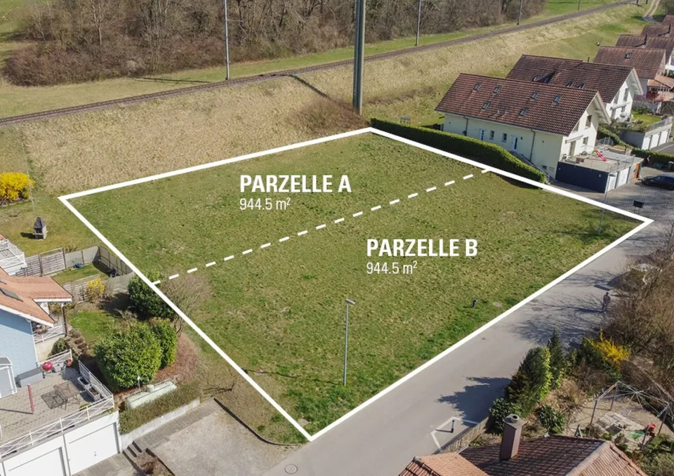 Grosszügige Baulandparzelle für Ihr Einfamilienhaus in Kerzers