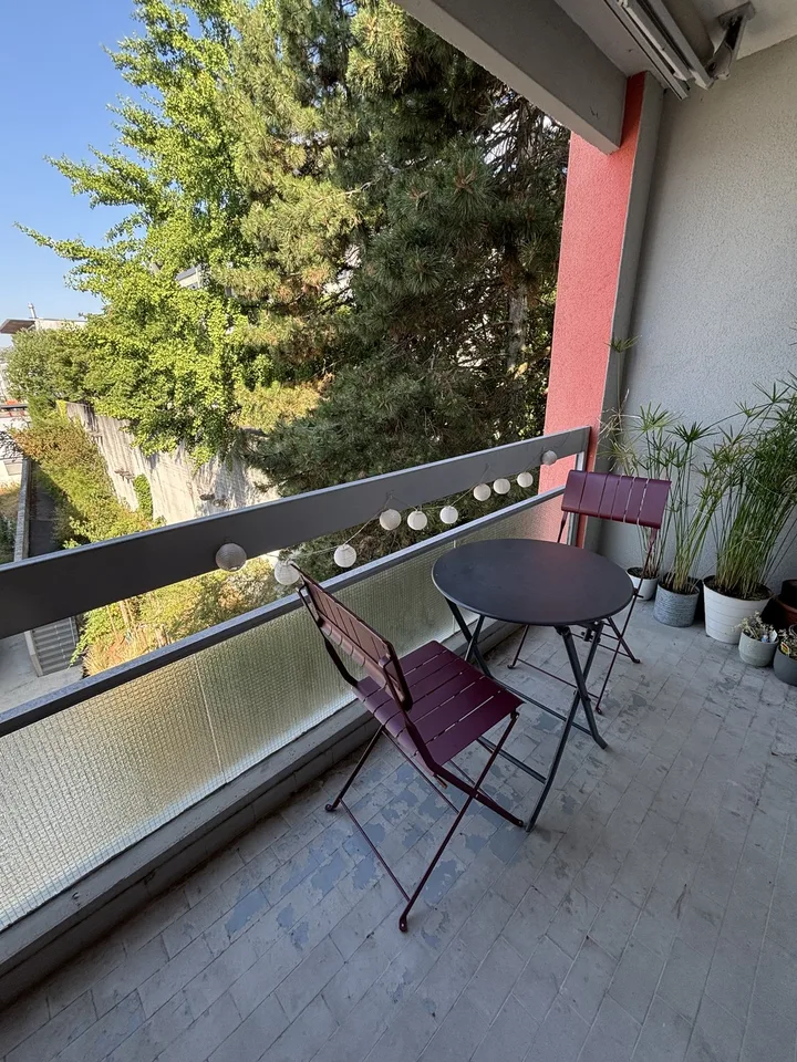 2 pièces avec balcon