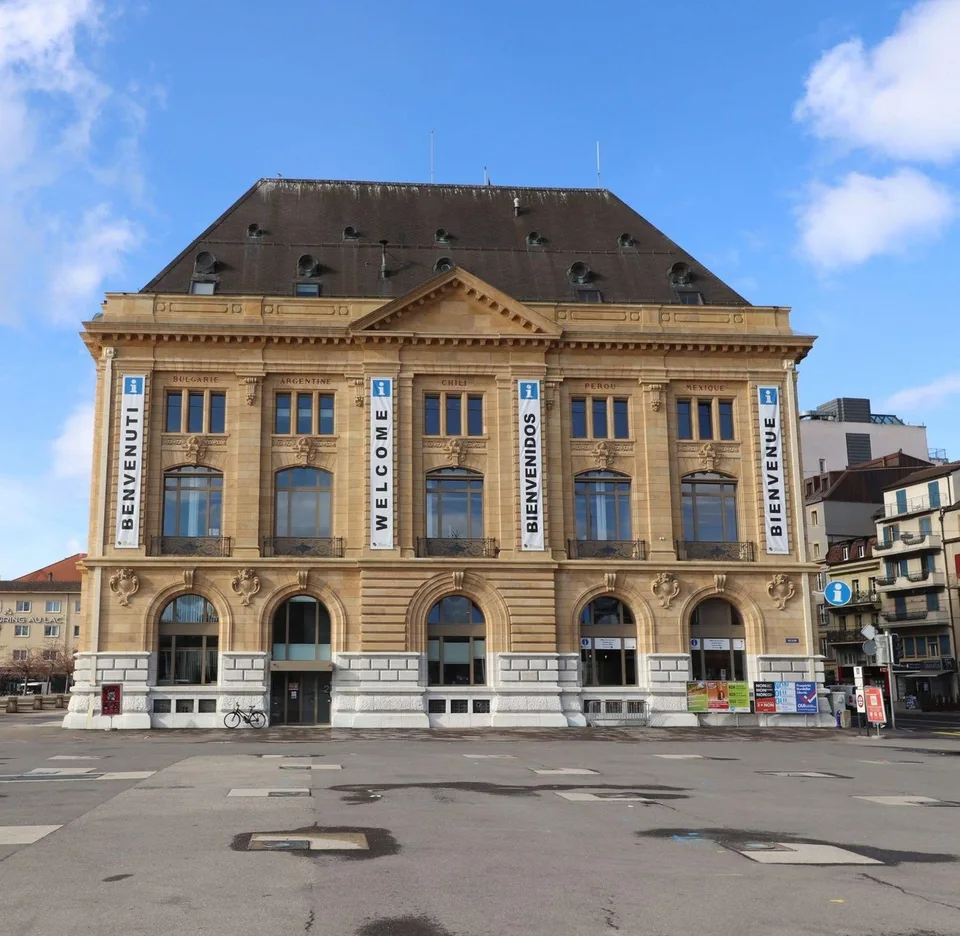 Vitrines d'exposition à louer au centre de la ville de Neuchâtel