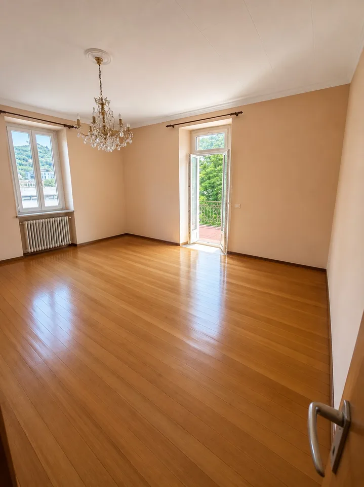 Spazioso 3.5 locali al 2° piano con balcone panoramico e cantina