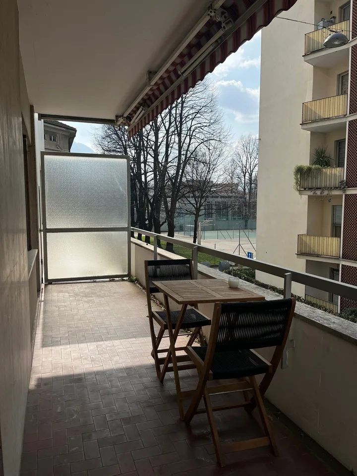 Sublet – 3.5 Room Furnished Apartment in Lugano (July 2026 – February 2027)