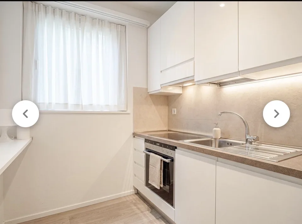 Furnished Studio (1.5 Room) with Balcony – Central Lugano