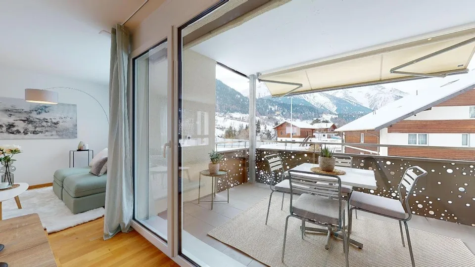 Moderne 4.5 Zimmerwohnung in Fiesch