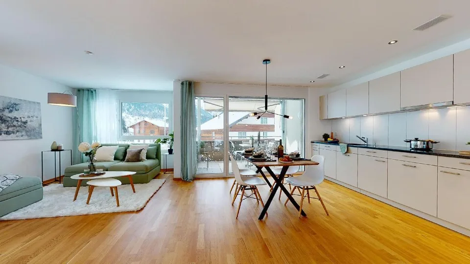Moderne 4.5 Zimmerwohnung in Fiesch