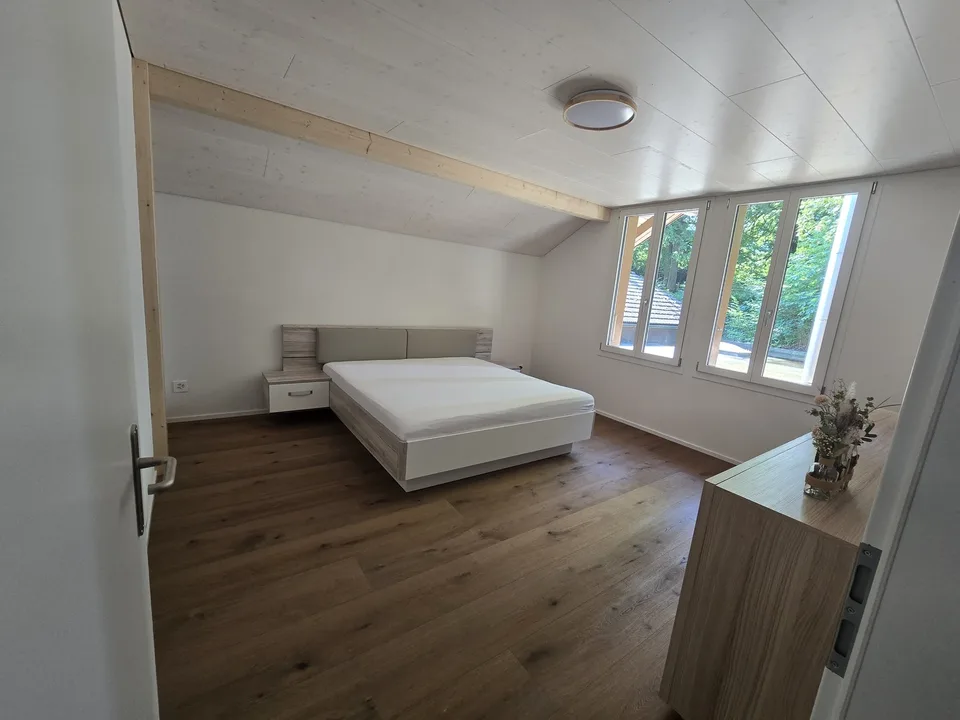 Moderne, möblierte 5.5-Zimmer-Wohnung mit Klimaanlage und Gartennutzung