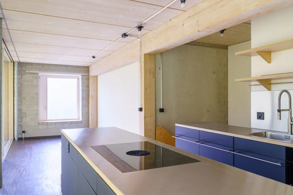 4.5-Zimmer-Maisonette mit Dachterrasse - Neubau, Erstbezug, Termen