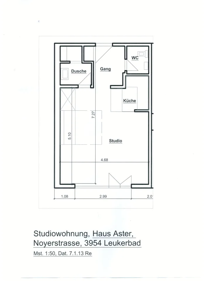 Studiowohnung im Leukerbad