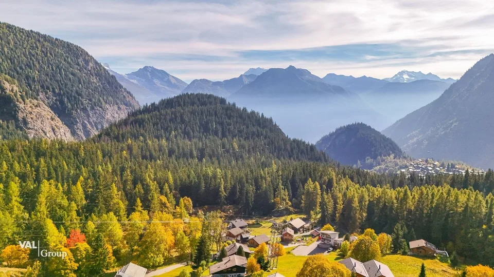 Bauland in Blatten bei Naters - ruhige Lage im Weiler Rischinen mit traumhafter Aussicht