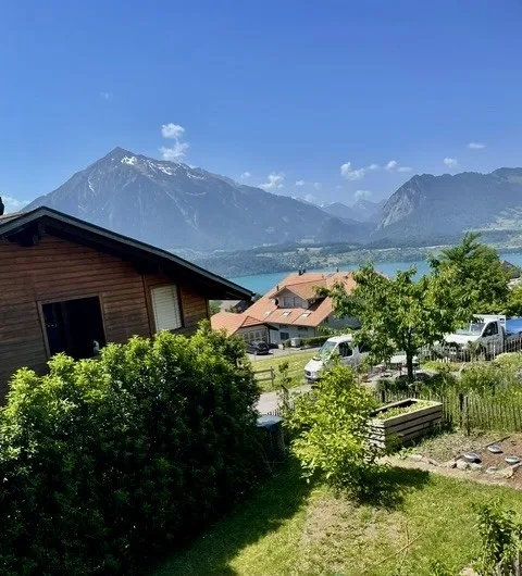 Schöne 2,5 Zi. Wohnung mit Berg- und Seesicht