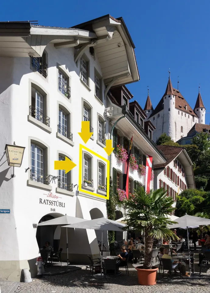 Designer Loft am Schloss- möbliert & befristet, Altstadt Thun