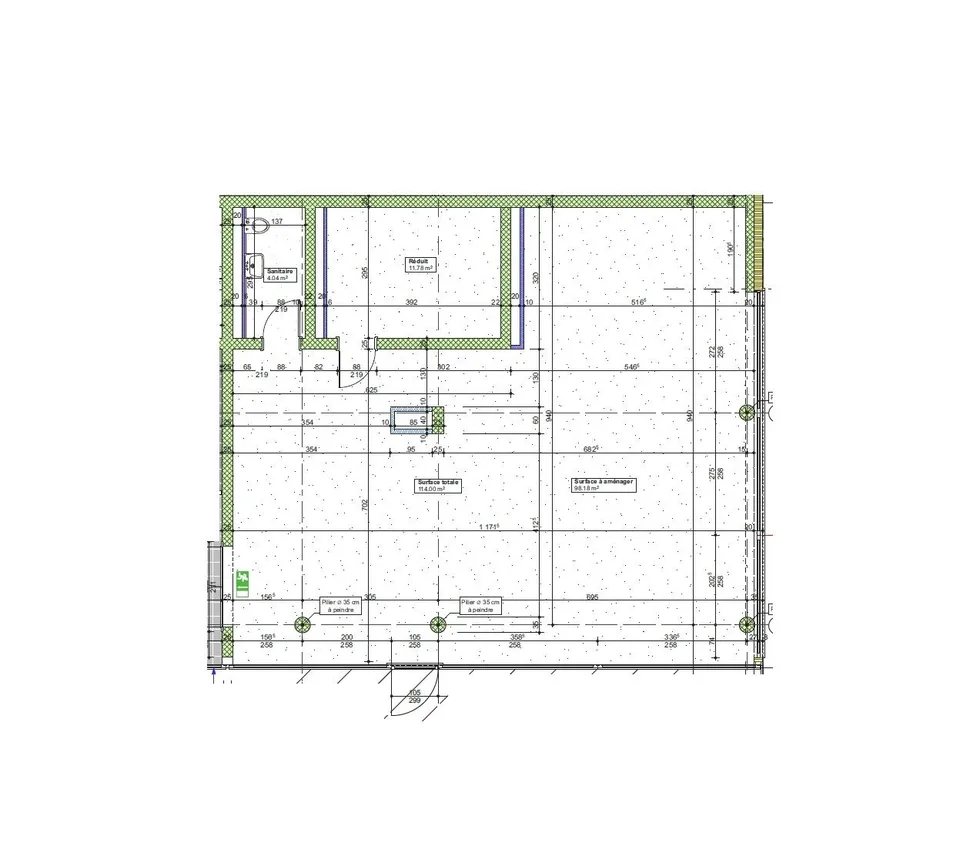 Surface commerciale d'env. 113 m2 à louer – Foto 7 von 7