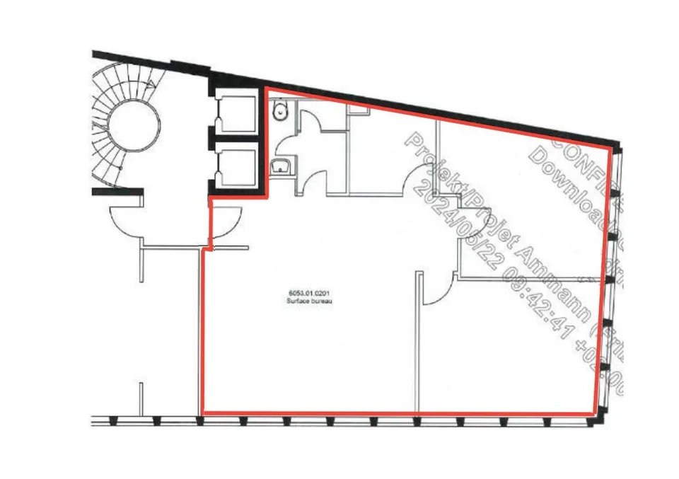 A louer - Bureau de 105 m² en plein centre-ville – photo 11 sur 11
