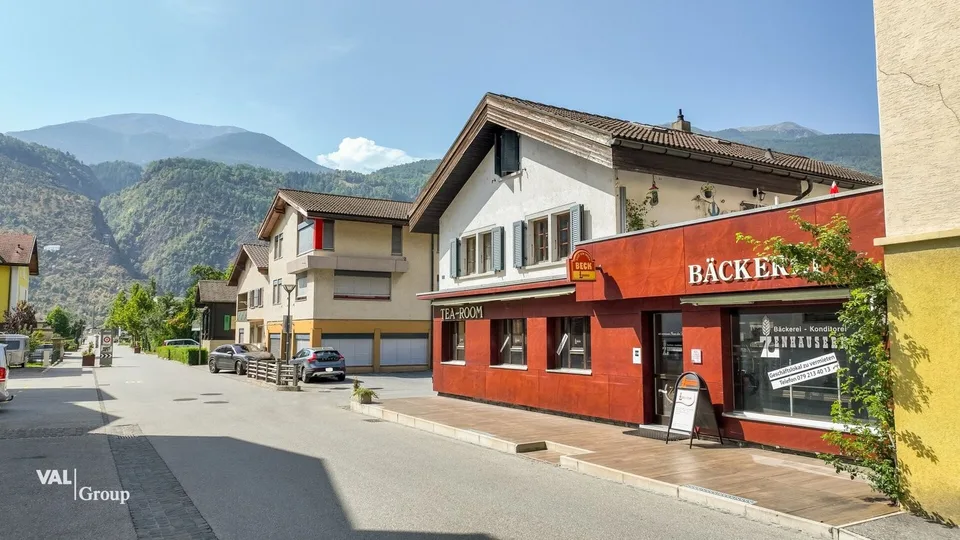 Gewerberäumlichkeiten mit Charme und Potential im Zentrum von Raron – Foto 11 von 13