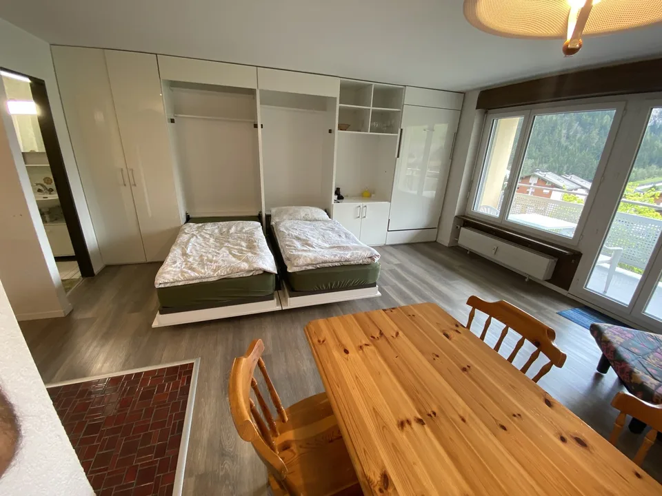 Gemütlich eingerichtete Studio/Wohnung in Leukerbad