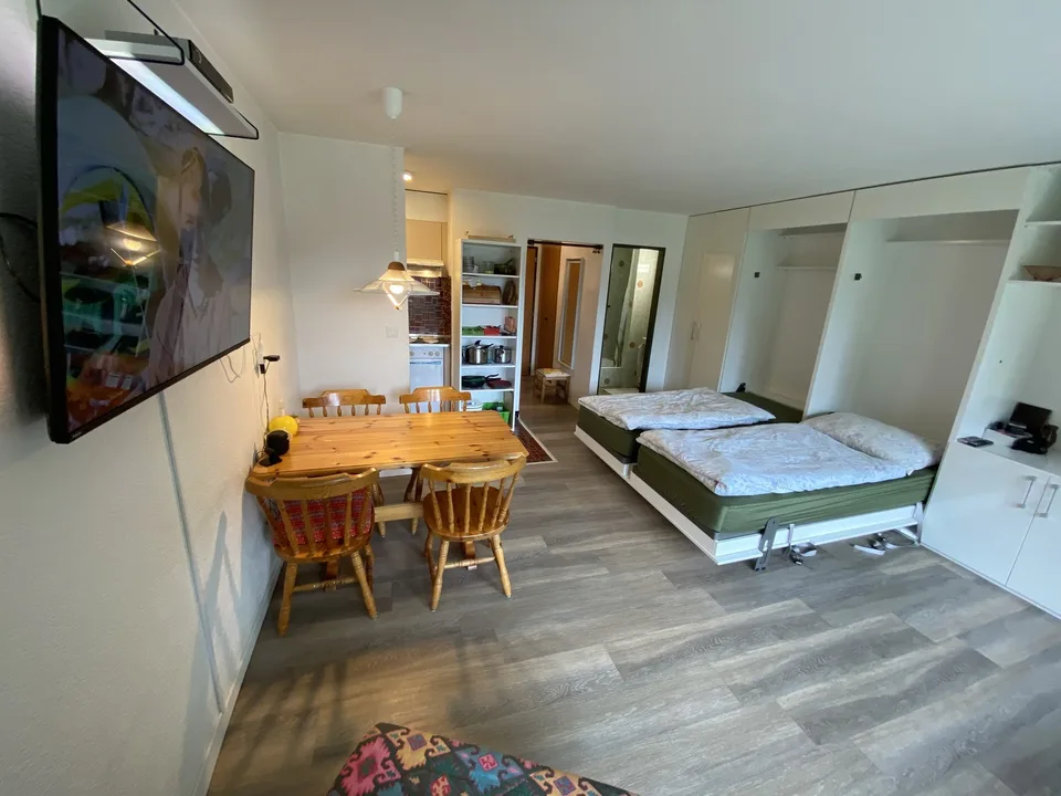 Gemütlich eingerichtete Studio/Wohnung in Leukerbad