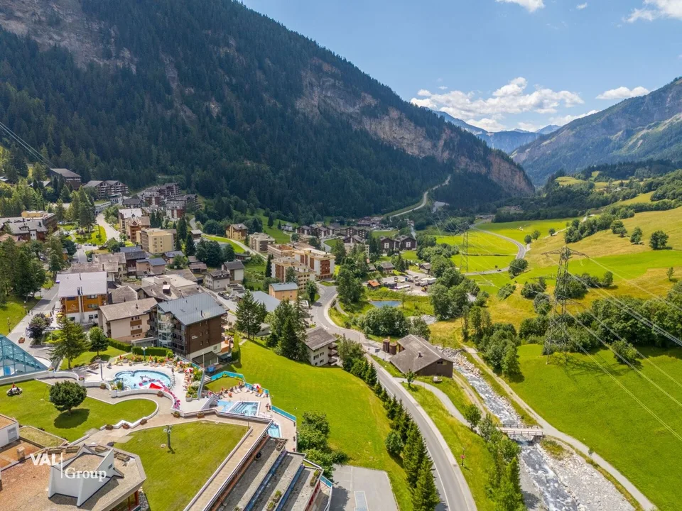 Im Herzen von Leukerbad: Entwicklungspotenzial auf höchstem Niveau