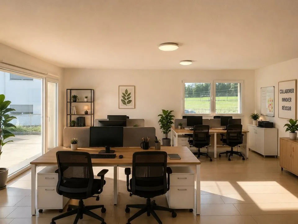 CHENENS (FR) - Local commercial au rez-de-chaussée - 190m2