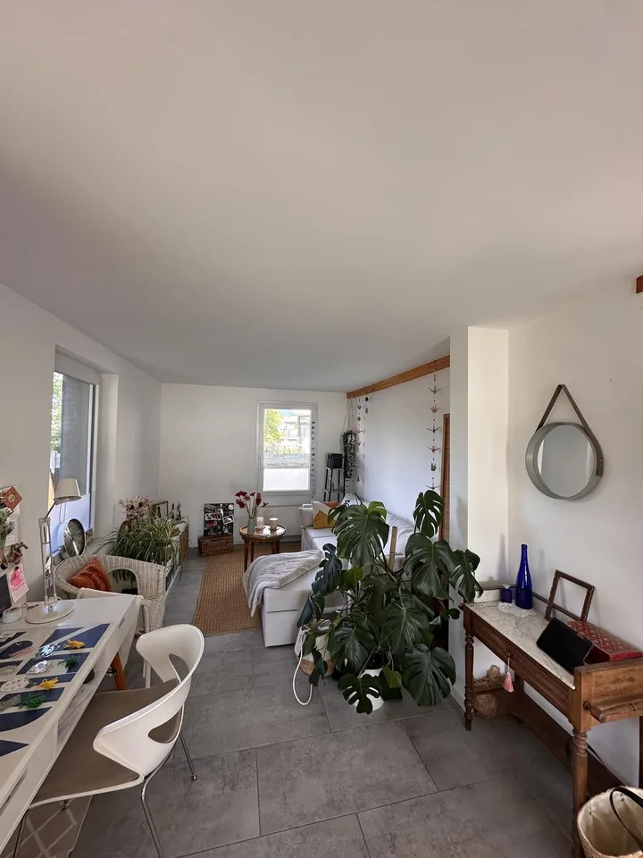 Charmant 2 pièces avec terrasse et jardin à Yverdon-les-Bains