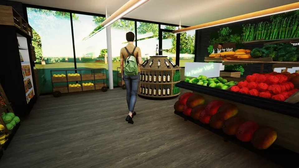 Une arcade lumineuse dans un immeuble neuf entouré de verdure – Foto 7 von 9