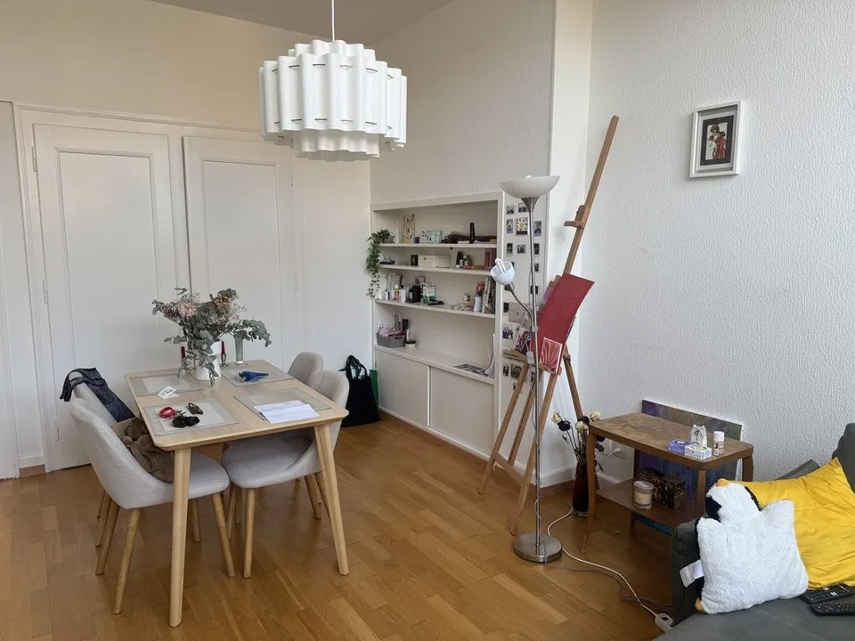Bel appartement de 2,5 pces, proche du parc Mon-Repos