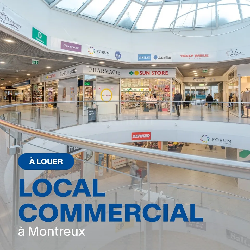 Centre commercial Forum - Emplacement commercial premium au cœur de Montreux