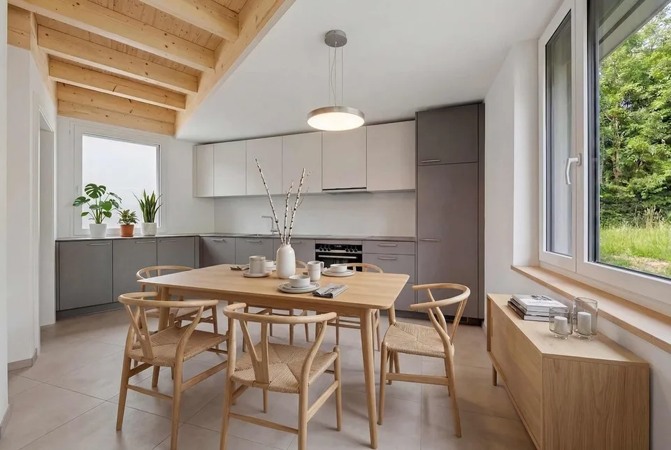 Magnifique maison contiguë de 4.5 pièces en construction
