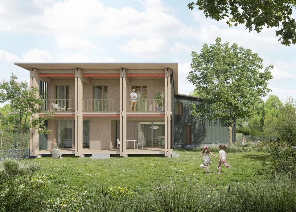 Magnifique maison contiguë de 4.5 pièces en construction