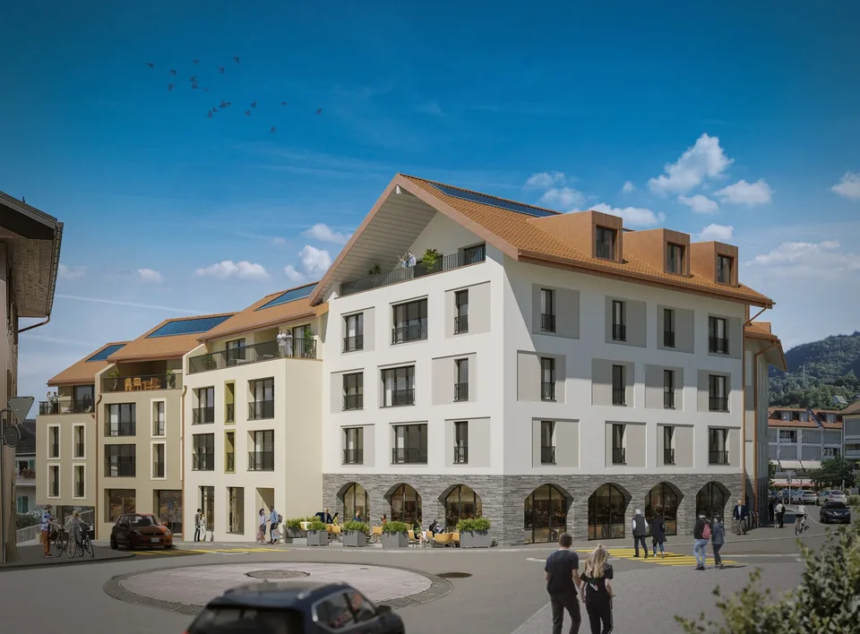 Surface commerciale à louer- 148 m² - Route du Village 44, Blonay