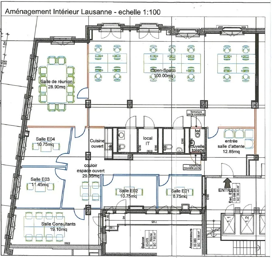 Adresse de prestige dans un bâtiment emblématique – Foto 9 von 9