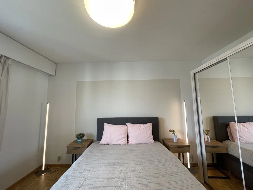 Vue dégagée au centre de Lausanne