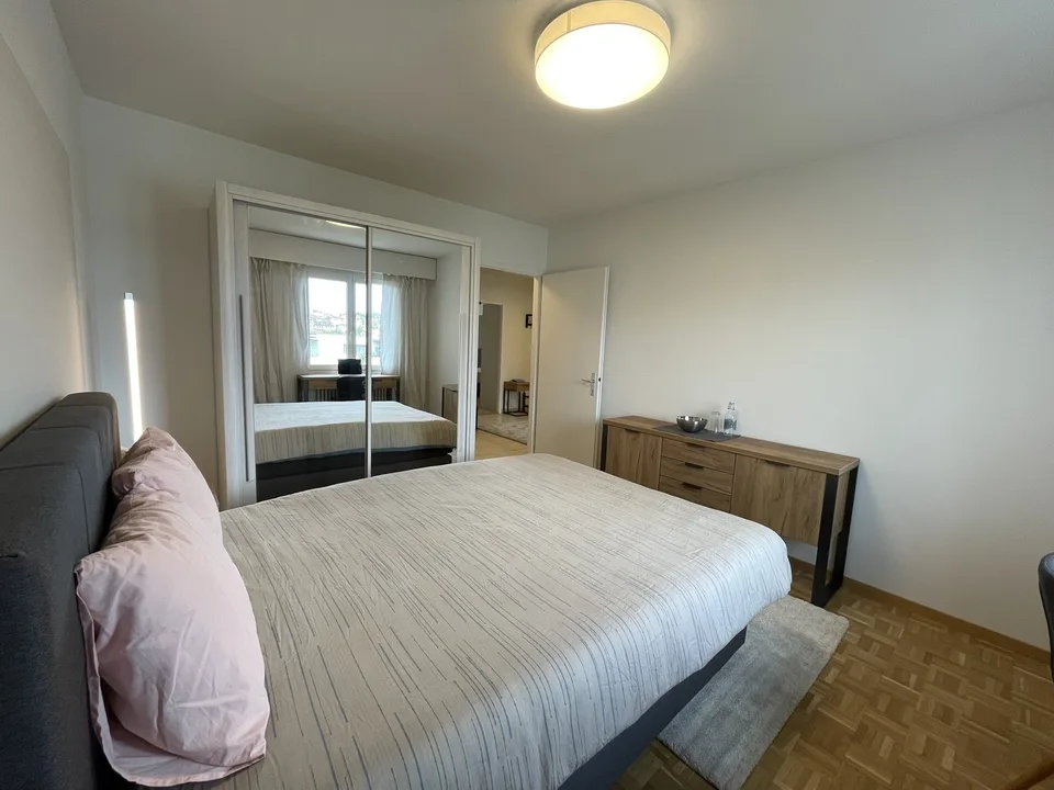 Vue dégagée au centre de Lausanne