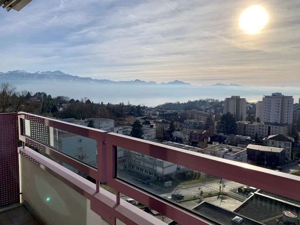 Gratuité de loyer d'un mois pour un appartement avec vue sur le lac