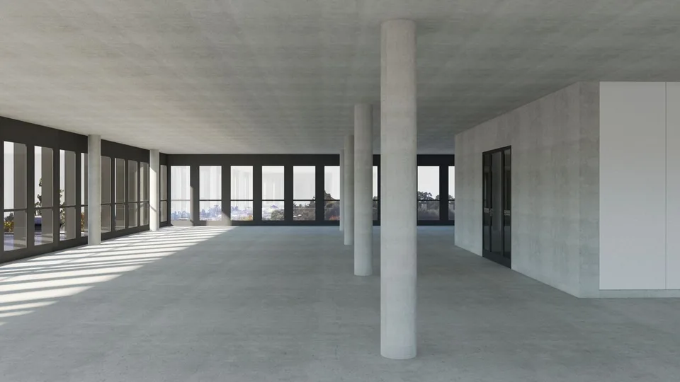 Surfaces aménagées entre 130 et 1'590m2 totalement neuves à Renens