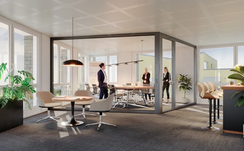 Bureaux modernes avec vue sur le Lac !
