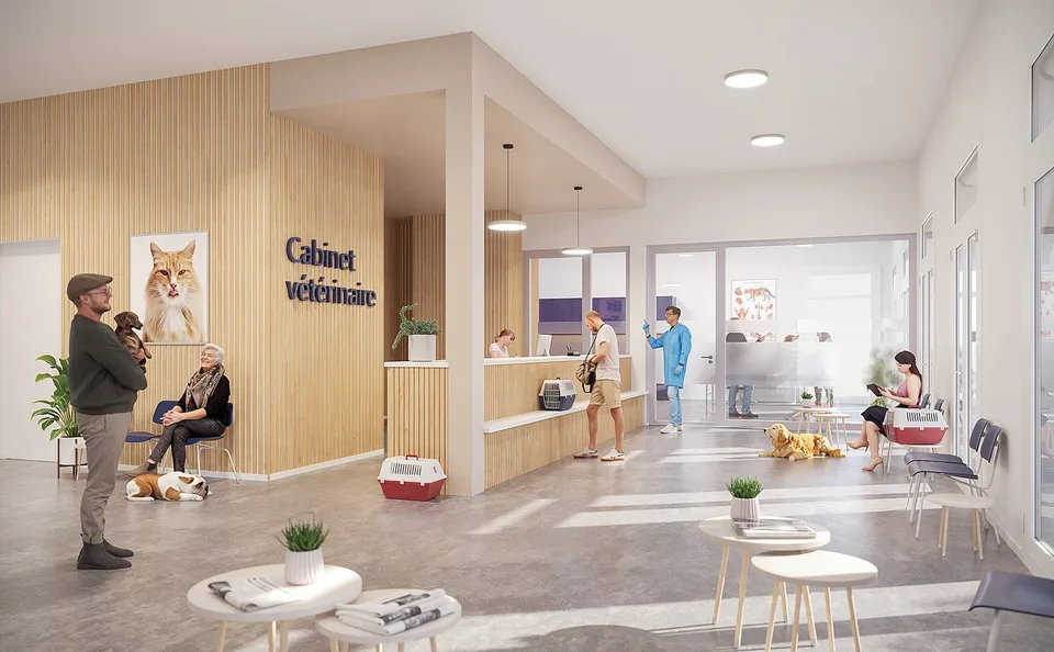 Opportunité exceptionnelle pour vaudbureau / cabinet médical: medecins, psychologues, pédiatres, dentistes, etc. de 85 à 114 m2