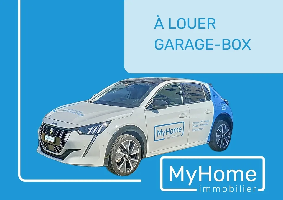 Petit garage-box à louer à Lausanne