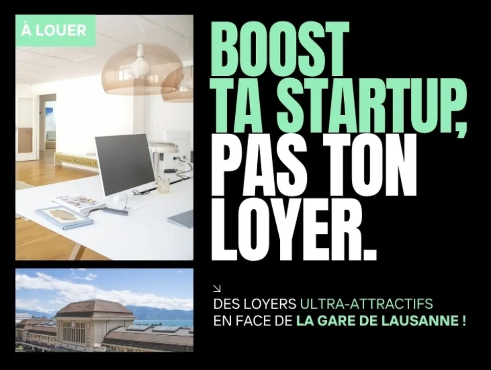 Bureau de 116 m2 à louer à côté de la gare