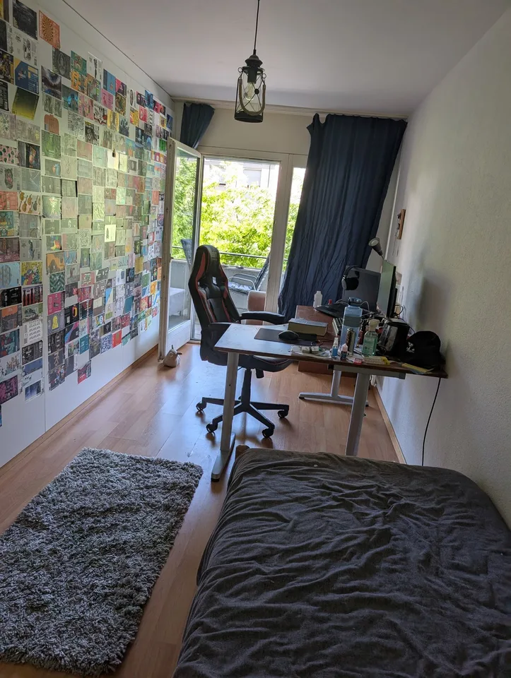 Une chambre dans une collocation au centre de Sion