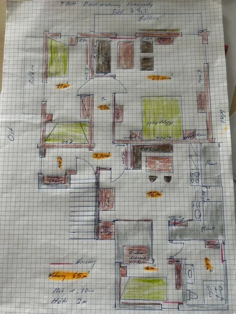 3 1/2 Dachzimmer-Wohnung in Grächen zu vermieten