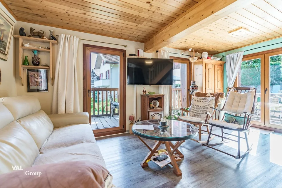 Charmantes kleines Chalet mit großem Garten im Herzen des Dorfes