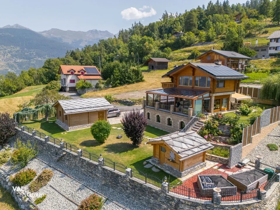 Chalet au panorama exceptionnel sublimé par l'amour et la passion