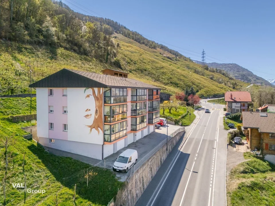 Joli potentiel pour cet appartement situé à 7 min. de Sion