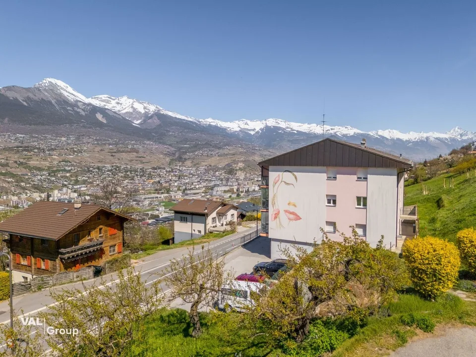 Buon potenziale per questo appartamento situato a 7 min. da Sion